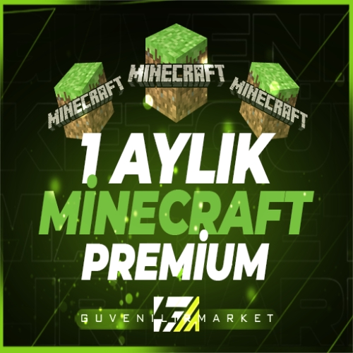  1 Aylık Minecraft Premium